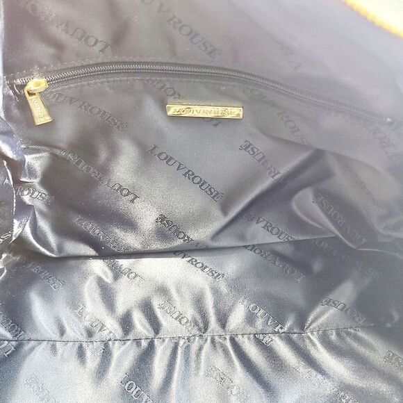 Louvrouse Canvas Leather Bag - Picture 2 of 8